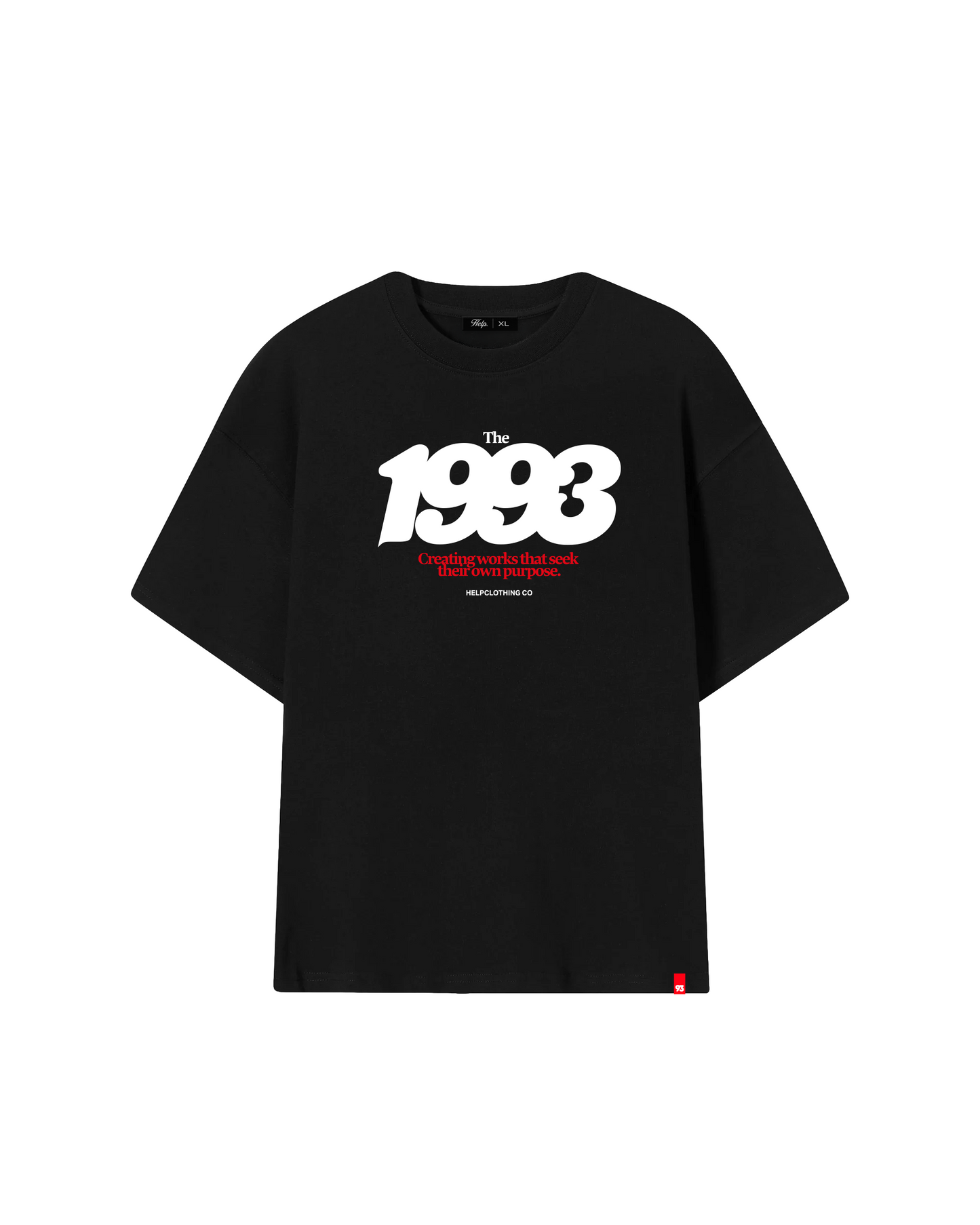Camiseta HELP The 1993 ( negro )