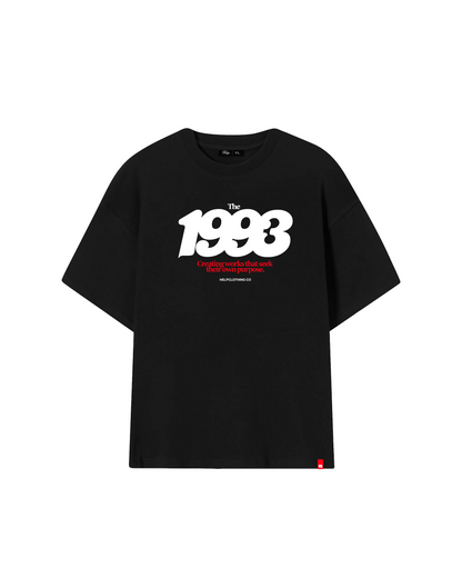 Camiseta HELP The 1993 ( negro )
