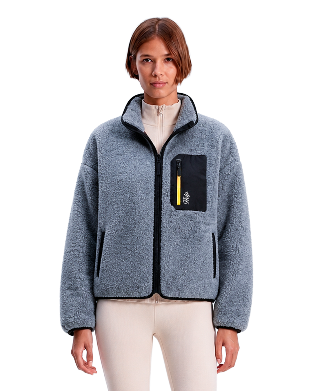 Chaqueta Polar Boxfit HELP ( Gris )