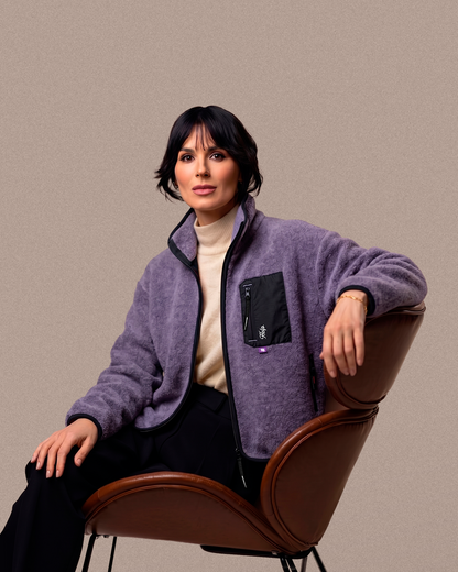 Chaqueta Polar Limited Boxfit HELP ( Lila ) Imparable