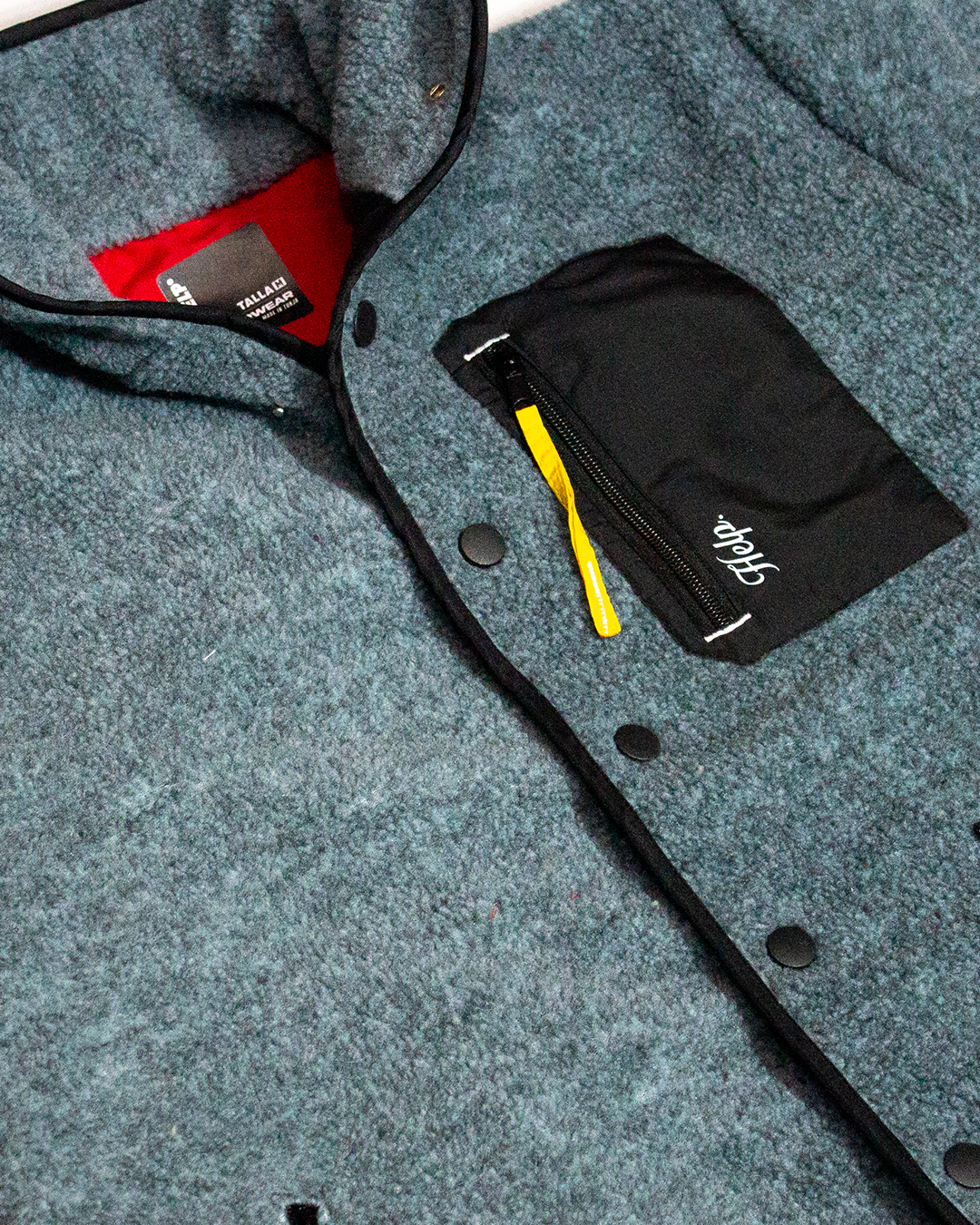 Chaqueta Polar HELP ( Gris ) UNISEX