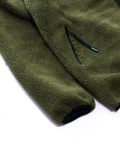 Chaqueta Polar Boxfit Mujer HELP ( Verde )