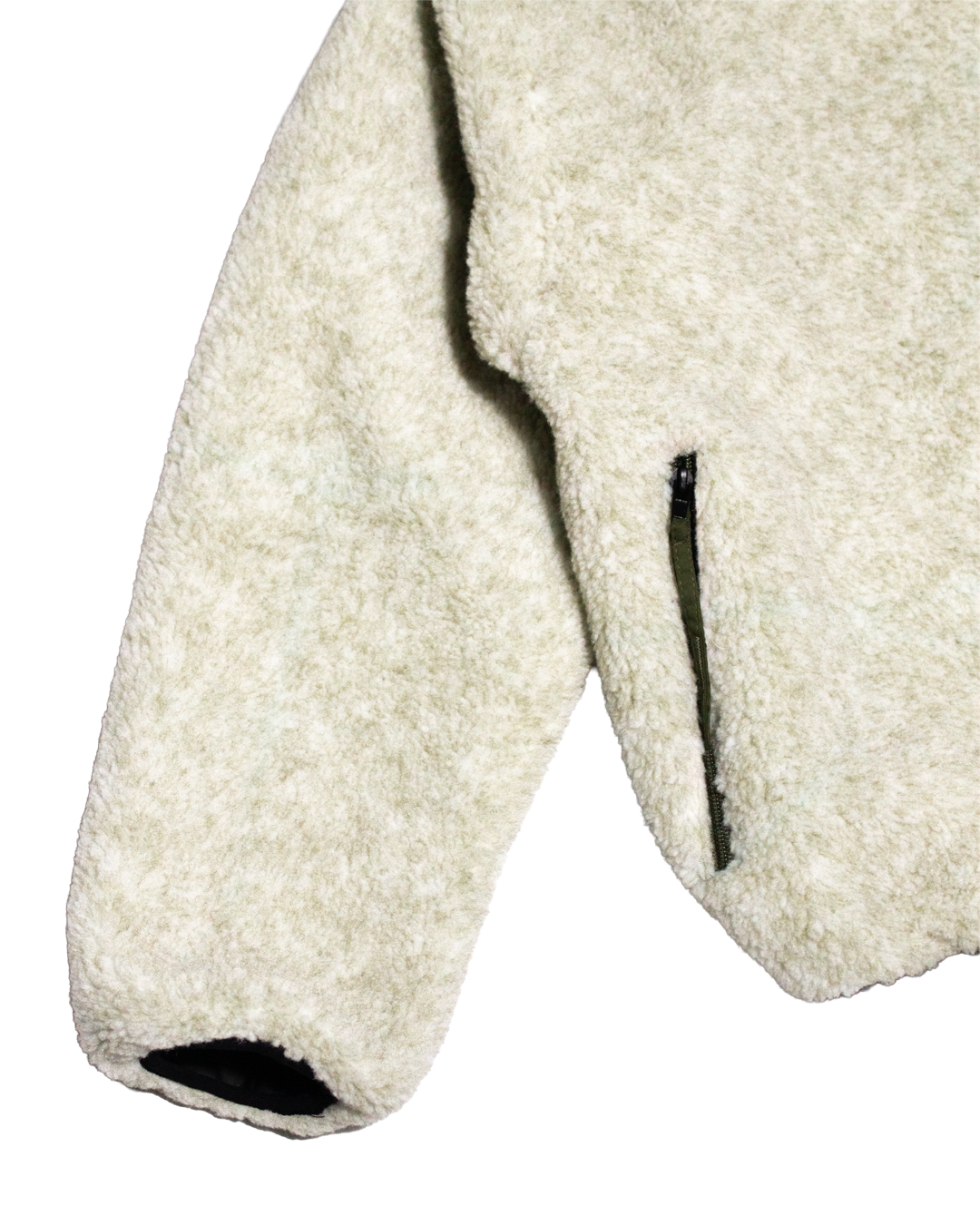 Chaqueta Polar Limited Boxfit HELP ( Blanco verde jasped )