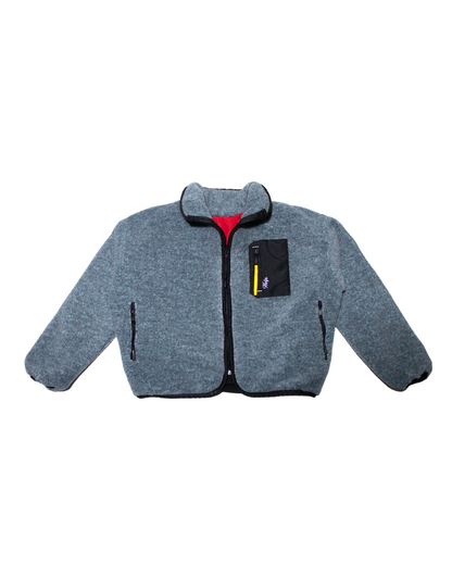 Chaqueta Polar Boxfit HELP ( Gris )