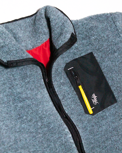 Chaqueta Polar Boxfit HELP ( Gris )