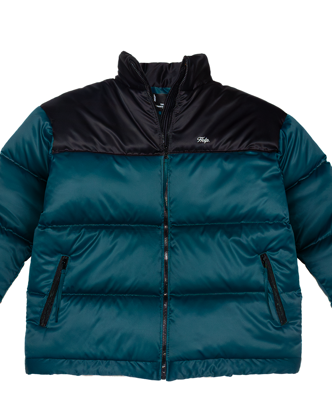 NEW Chaqueta Térmica Midnight North Help ( Negro-Verde )