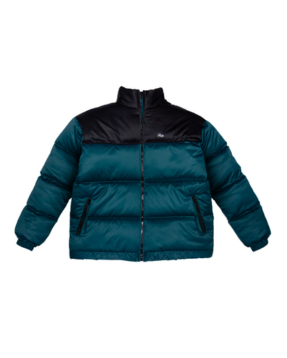 NEW Chaqueta Térmica Midnight North Help ( Negro-Verde )