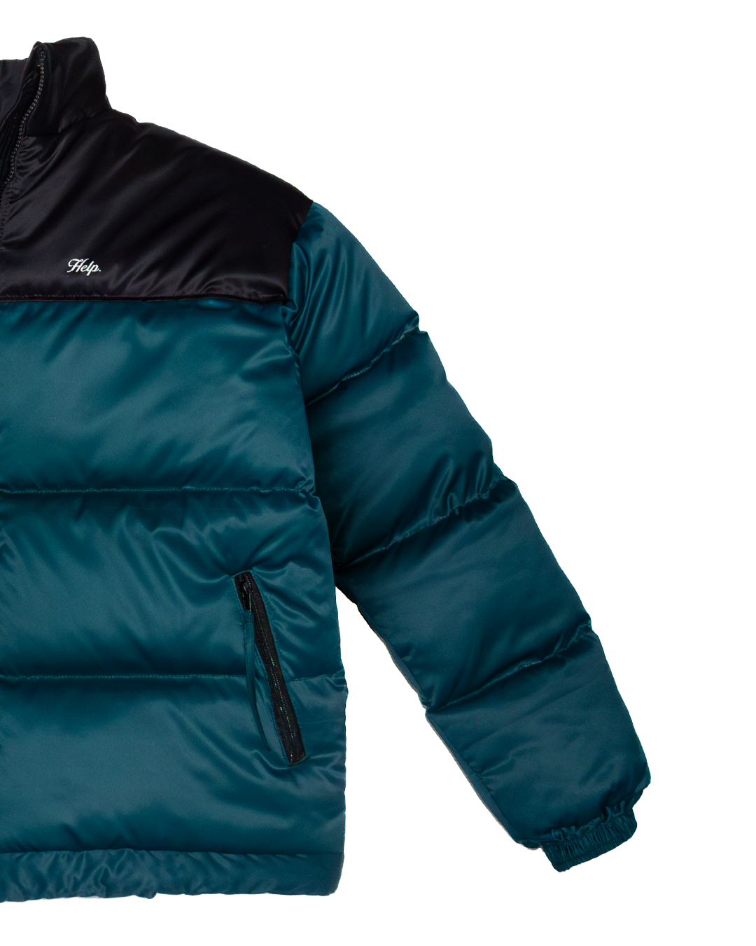 NEW Chaqueta Térmica Midnight North Help ( Negro-Verde )