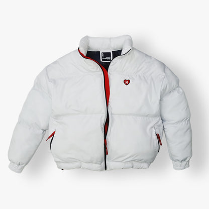 Chaqueta Puffer HELP ( Blanco ) Edición Corazón