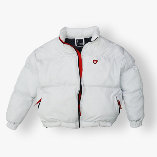 Chaqueta Puffer HELP ( Blanco ) Edición Corazón