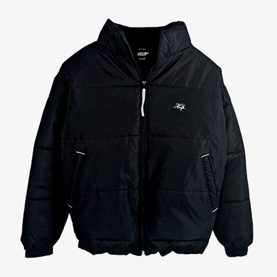 Chaqueta Puffer Mujer HELP ( Negro )