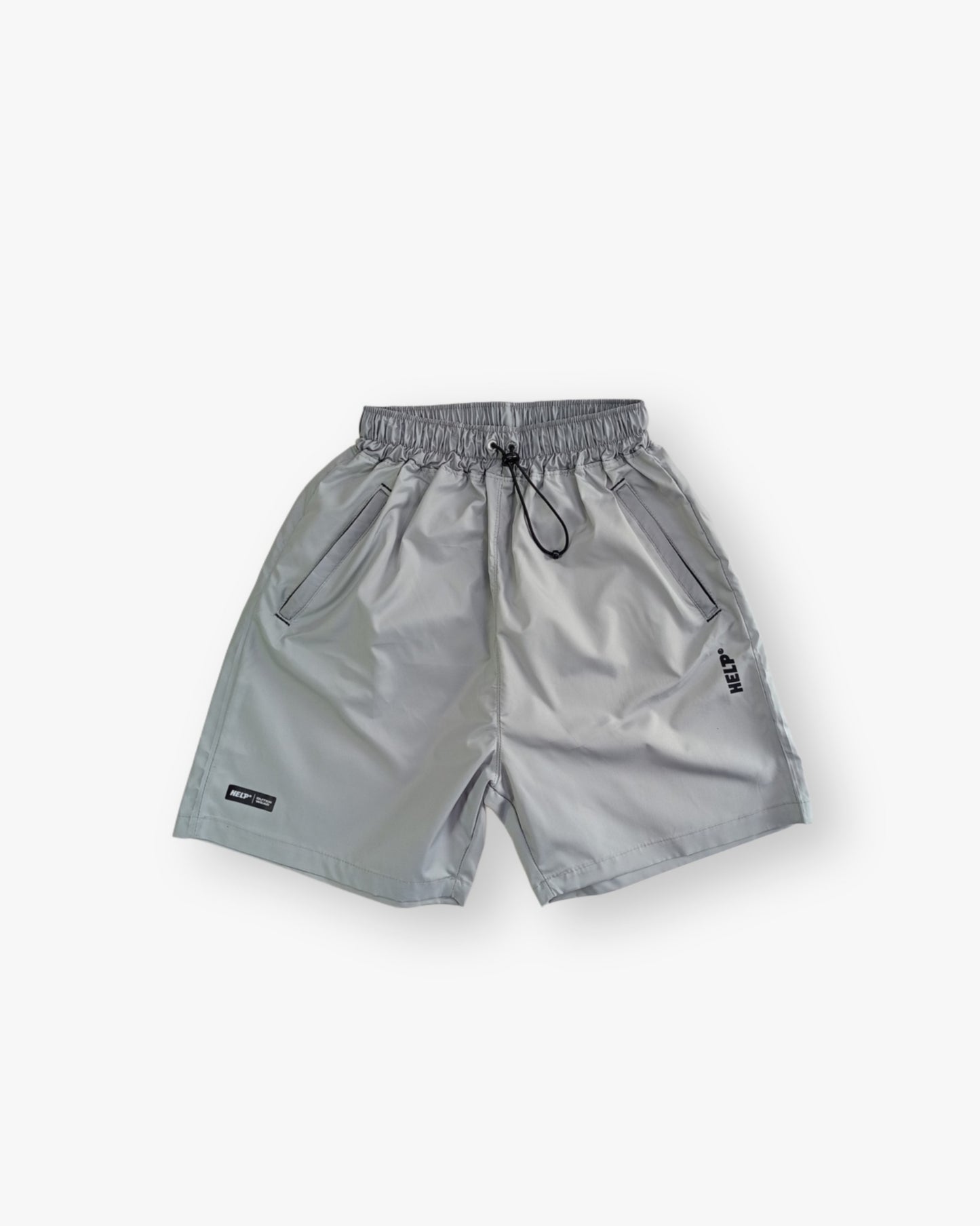 Pantaloneta Corta Deportiva Running HELP ( Gris )