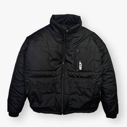 Chaqueta Puffer HELP ( Negro )