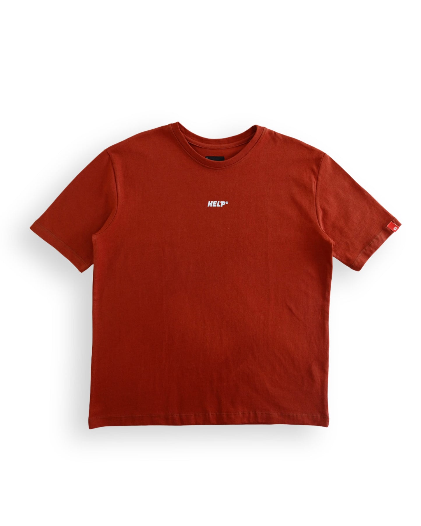 New Camiseta Oversize HELP ( Terracota )