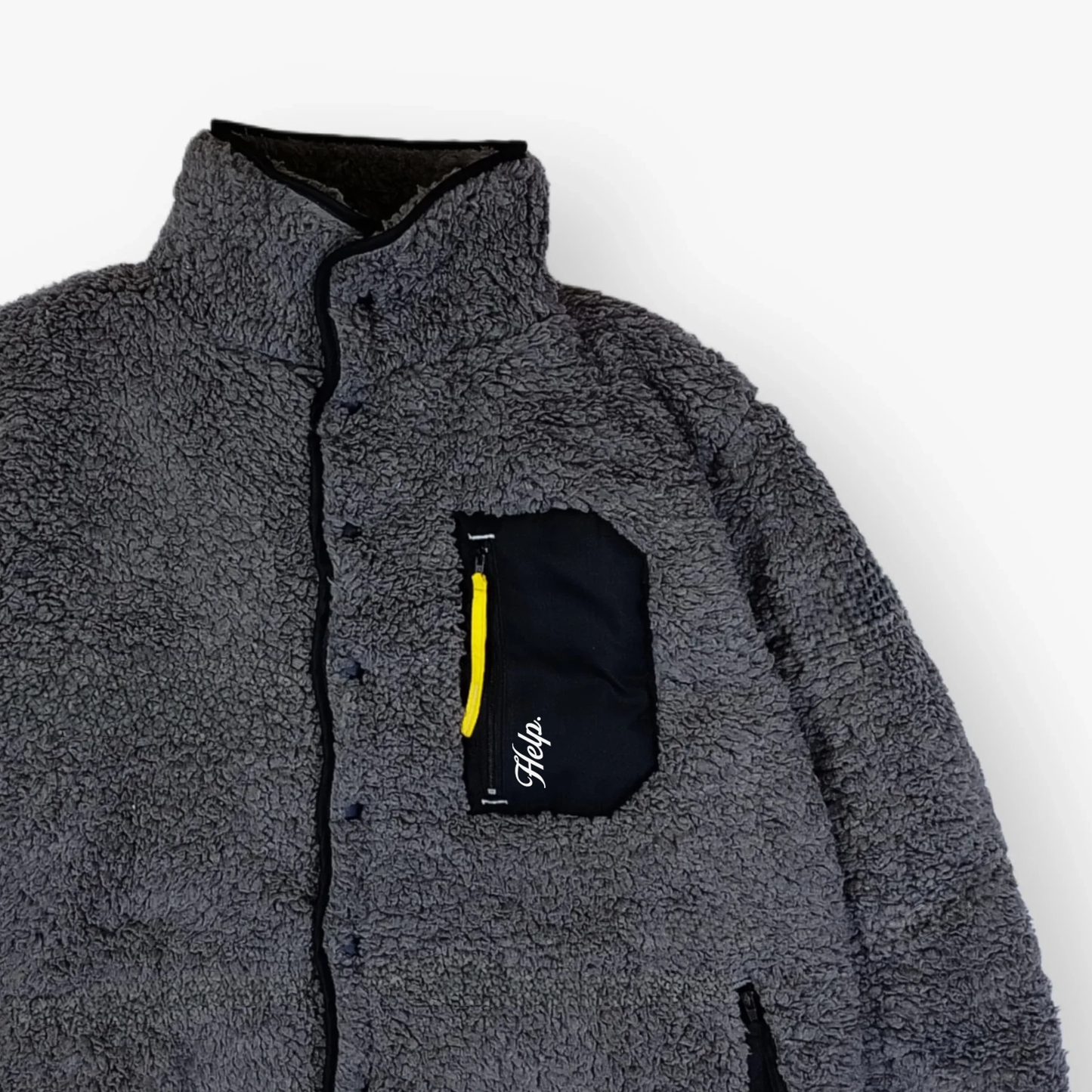 Chaqueta Polar HELP ( Gris ) UNISEX