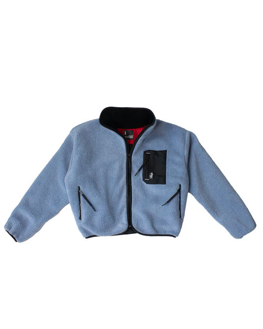 Chaqueta Polar Limited Boxfit HELP ( Azul Claro )