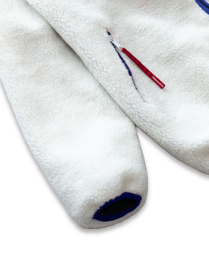 Chaqueta Polar HELP ( Blanco-Azul ) UNISEX