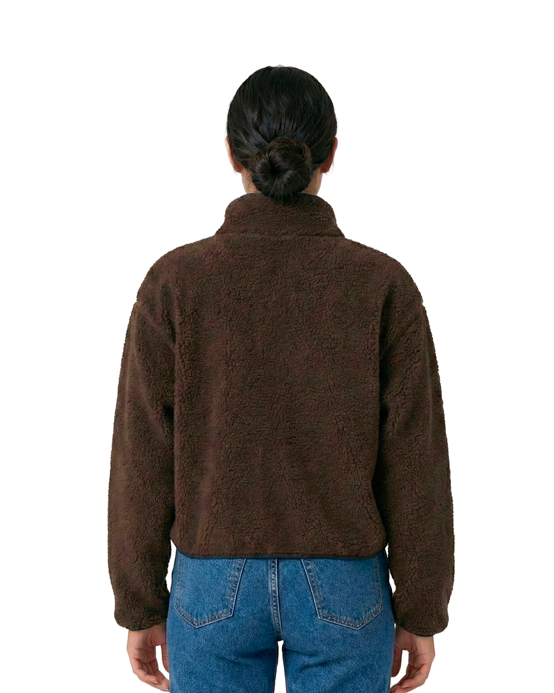 Chaqueta Polar Boxfit Mujer HELP ( Café )