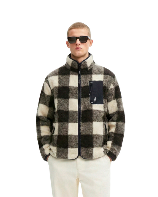 Chaqueta Polar Sierra Moka HELP ( Café-Beige )