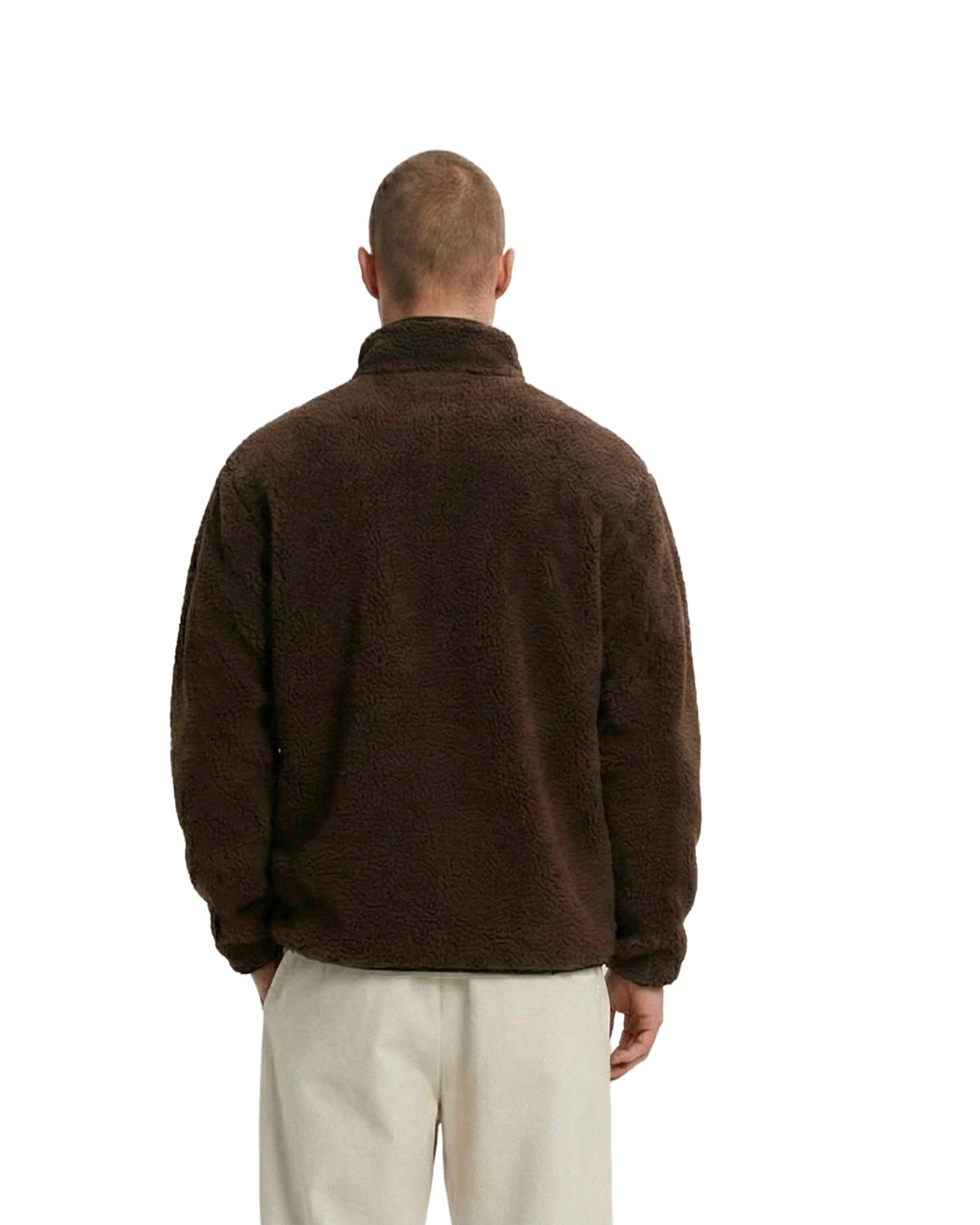 Chaqueta Polar HELP ( Café ) UNISEX