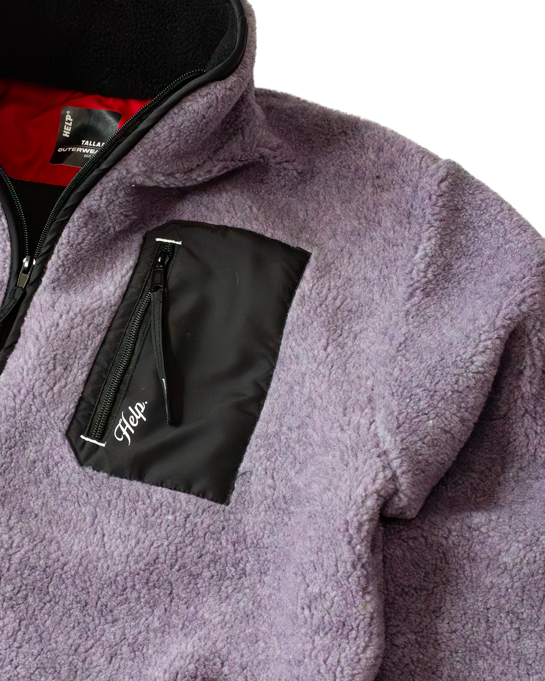 Chaqueta Polar Limited HELP ( Lila ) IMPARABLE