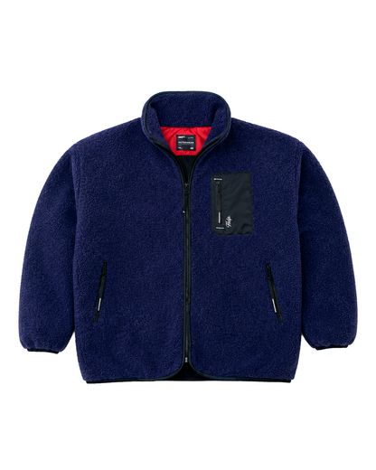 Chaqueta Polar Sherpa HELP Unisex - Morada