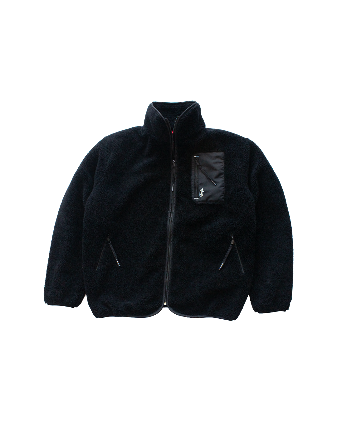 Chaqueta Polar HELP Unisex ( Negro )