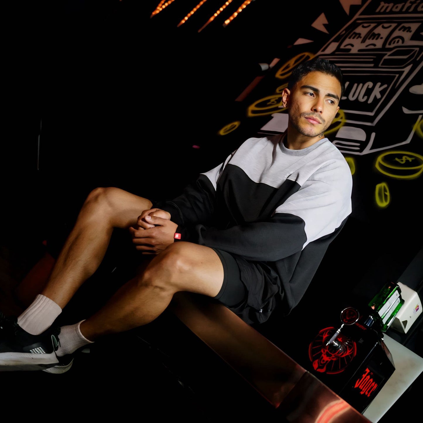 Buso Mix HELP ( Negro-Gris Claro )