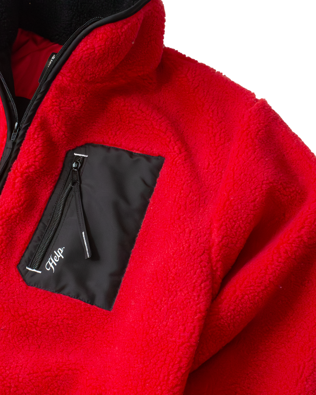 Chaqueta Polar Limited HELP ( Roja )