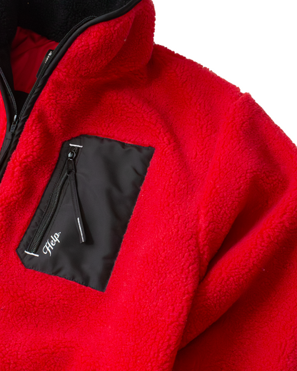 Chaqueta Polar Limited HELP ( Roja )