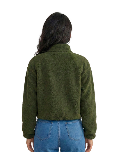 Chaqueta Polar Boxfit Mujer HELP ( Verde )